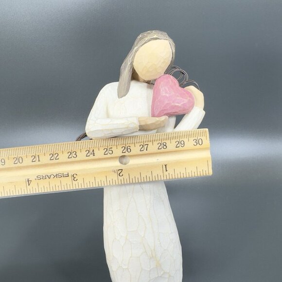 Willow Tree Demdaco Angel Of The Heart Susan Lordi 2000 Resin Figurine 8inch - Picture 3 of 12
